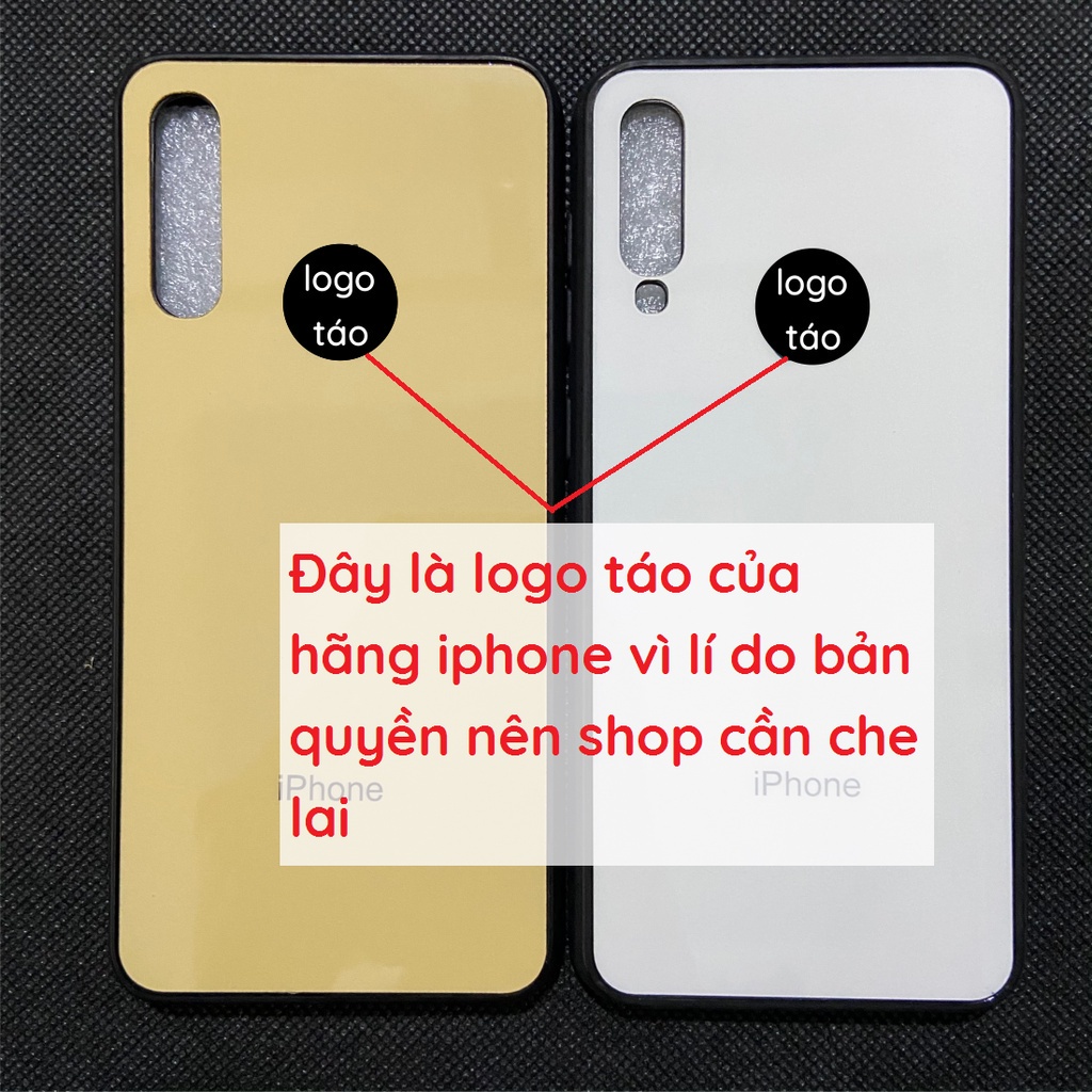 ốp lưng Samsung Galaxy A50 / A30 / A20 / A10 / M10 / M20 / M30 giả kiểu i.p.h.o.n.e bóng đẹp