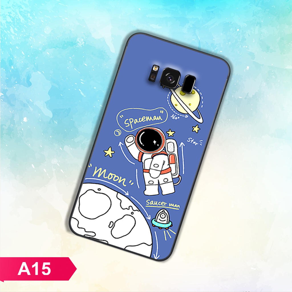 [SALE]ỐP LƯNG SAMSUNG S8/S8 PLUS IN HÌNH THÁM TỬ MẶT TRĂNG ĐÁNG YÊU-GIÁ RẺ