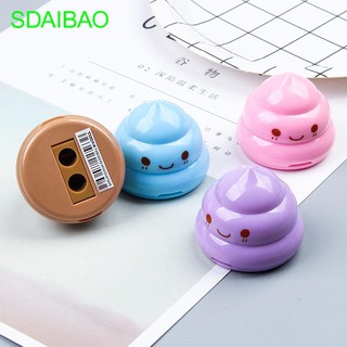 Gọt Bút Chì Hai Lỗ Hình Emoji Dễ Thương