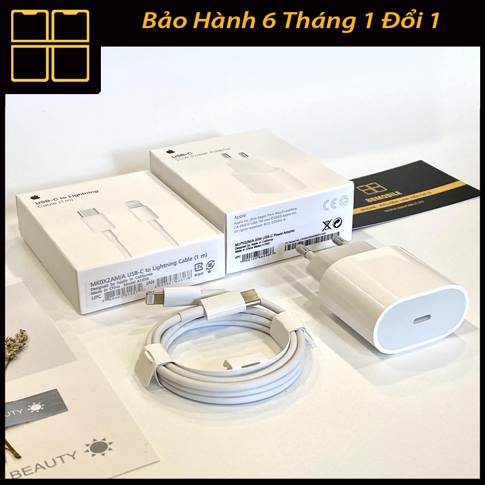 Sạc Nhanh iPhone PD 20W Chân Tròn Sạc Nhanh cho các dòng iPhone, iPad Sạc 30 Phút lên 50% Pin. 88Mobile