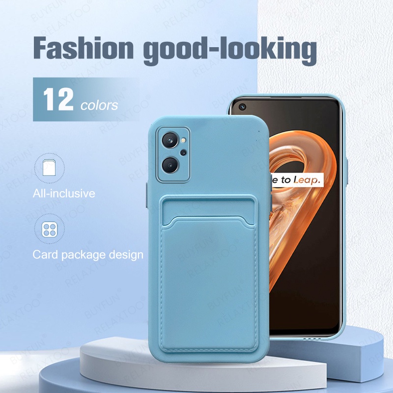 Ốp Điện Thoại Silicon Mềm Siêu Mỏng Chống Sốc Có Ngăn Đựng Thẻ Cho Xiaomi Redmi Note 11 Pro 4G 5G Global 11S 10S Note 10 Pro Max 4G