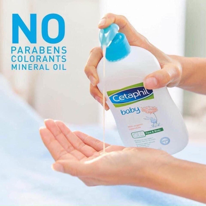 Sữa tắm gội Cetaphil cho bé