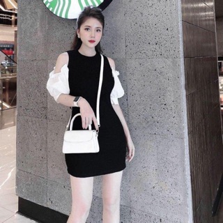 Váy body hở vai