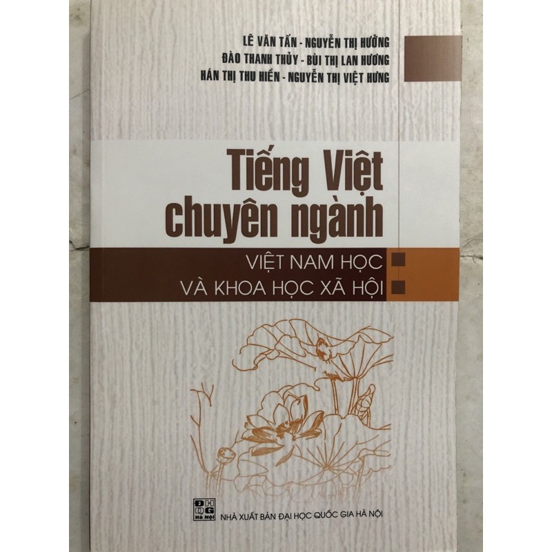 Sách - Tiếng Việt chuyên nghành: Việt Nam học và Khoa học xã hội