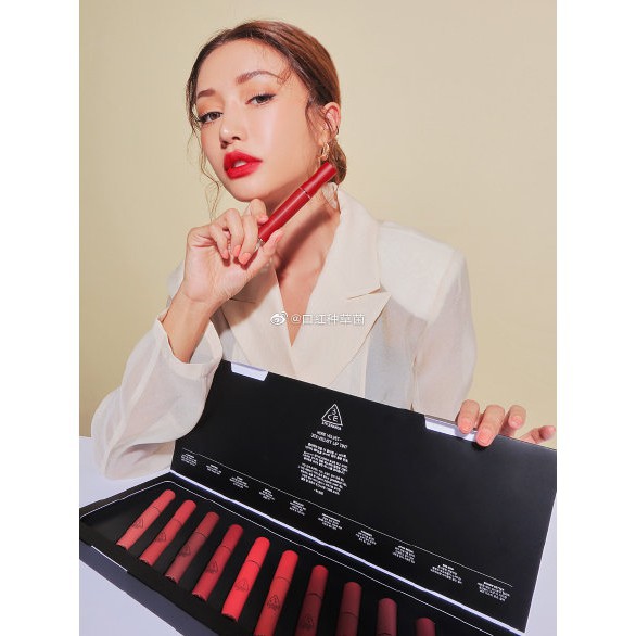 Son 3ce velvet lip tint – Hàng chính hãng công ty – Check được mã vạch – Luôn có sẵn, full 10 màu siêu xinh