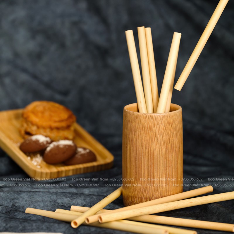 Ống hút tre ECO GREEN Giá sỉ, xuất khẩu (Bamboo Straws) thay thế ống hút nhựa| Eco Green (Việt Nam)