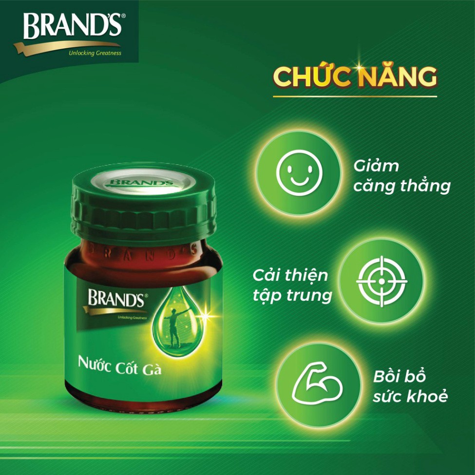 Hộp 6 Chai Nước Cốt Gà BRAND'S (42ml/Chai)