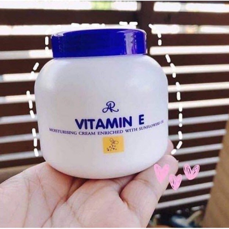 Kem Dưỡng Ẩm Vitamin E Aron Thái Lan 200gr