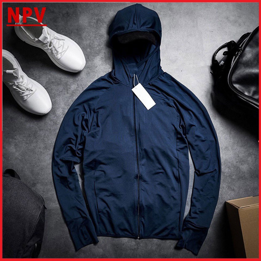 Áo chống nắng nam kim cương NPV, áo khoác nắng nam chất vải thông hơi có mũ | BigBuy360 - bigbuy360.vn