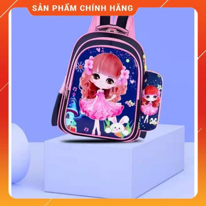 Balo hoc sinh WEIKE thời trang nữ cho các bé gái cấp1 cấp2 đi học chất dù chống nước siêu xinh bền đẹp chống gù BL889