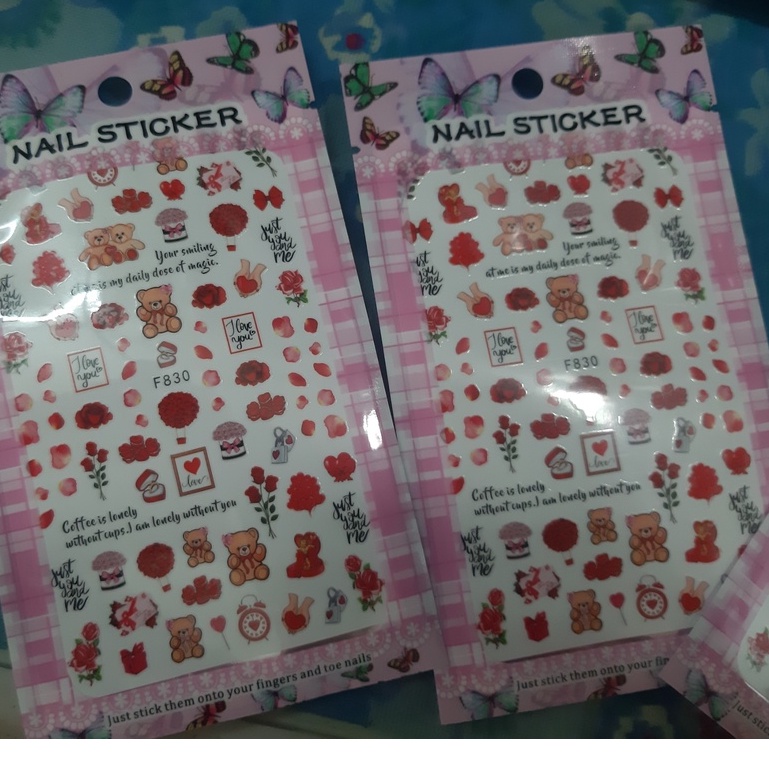 * Chuyên cung cấp sỉ và lẻ toàn quốc * Sticker hình dán mới hình Valentine siêu dễ thương Mã hiệu F8