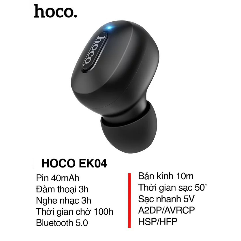 Tai Nghe Bluetooth Không Dây HOCO E64 V5.1 NEW - Bảo hành 12 tháng chính hãng