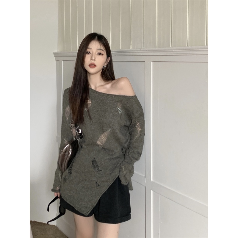 Áo Dệt Kim Thời Trang Hàn Quốc Dành Cho Nữ