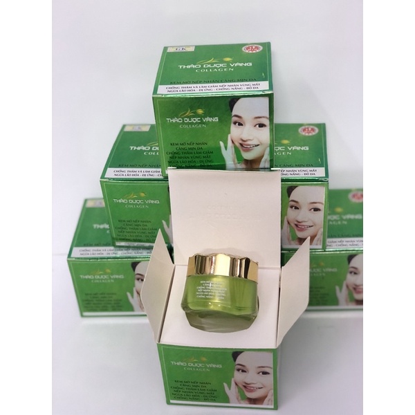 Kem Thảo Dược Vàng Collagen