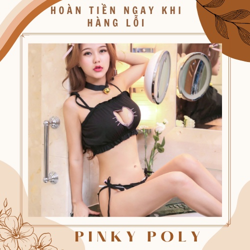 Cosplay mèo cute sexy quyến rũ, set cosplay full phụ kiện PinkyPoly CP15 | BigBuy360 - bigbuy360.vn