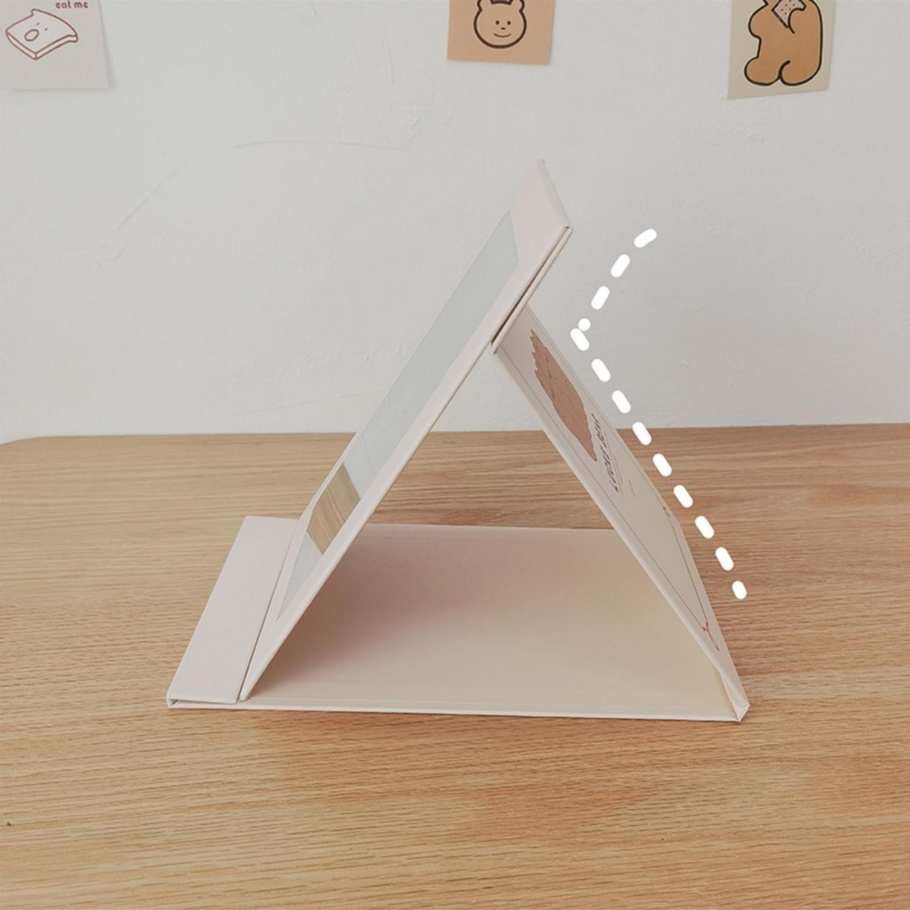 Gương trang điểm dạng gấp họa tiết cổ điển - Gương để bàn trang trí