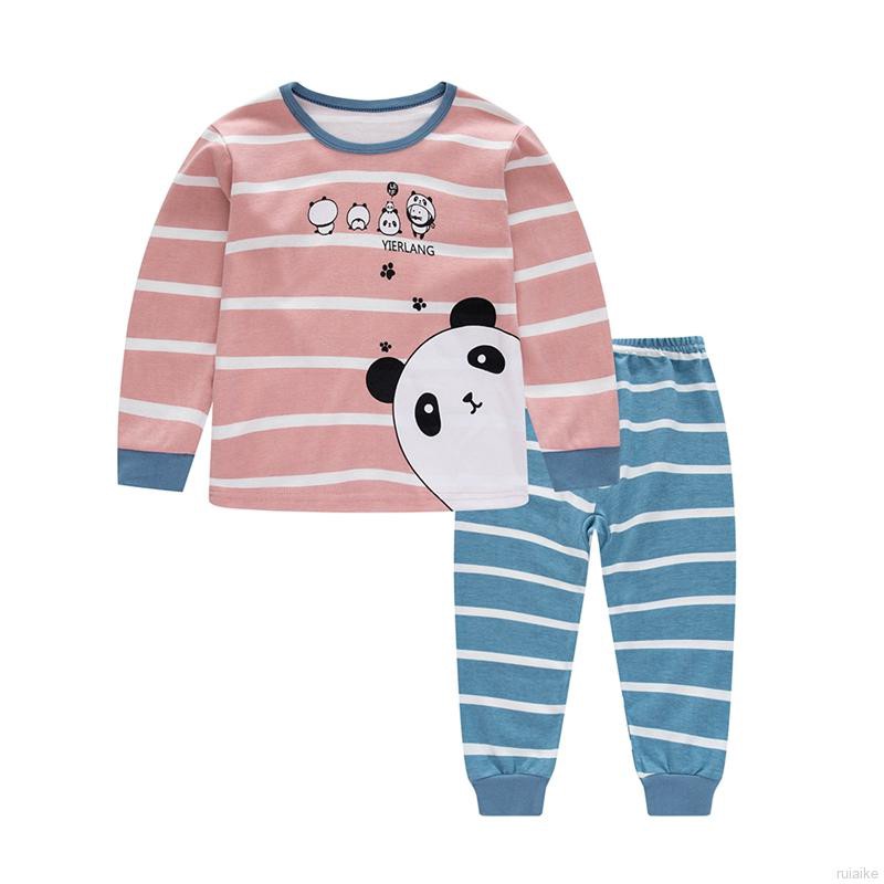 Bộ Đồ Ngủ Pijama Dài Tay Cho Bé Trai Và Gái