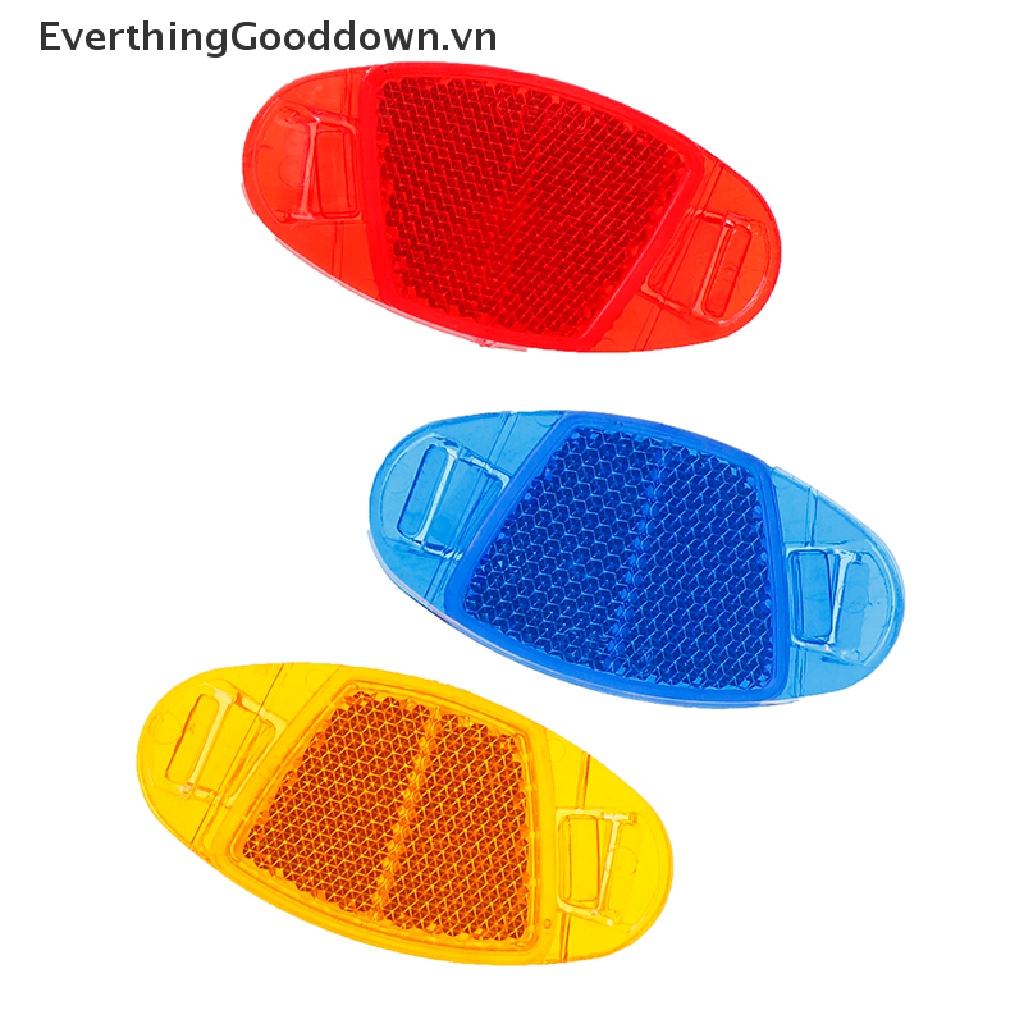 Bộ 4 Ống Phản Quang Gắn Căm Xe Đạp 3 Màu