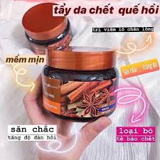 Tẩy da chết quế hồi nga - tẩy da chết body quế hồi chính hãng