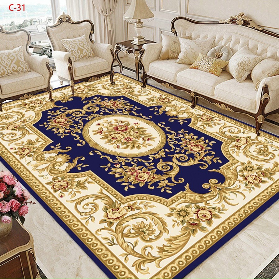 Thảm trải sàn Lorenhouse_official thảm trang trí phòng khách, phòng ngủ sang trọng
