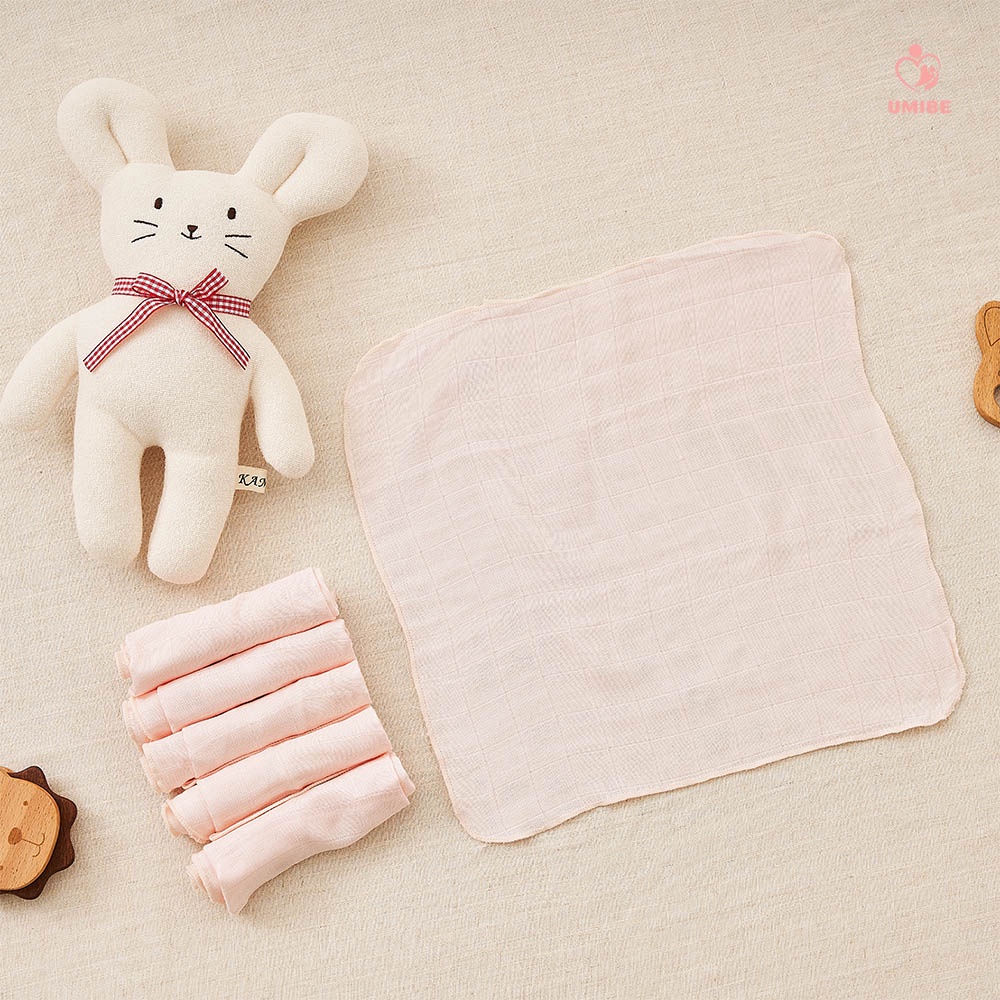 Sét 6 Khăn Sữa Sợi Tre Cao Cấp Umibe Cho Bé Giá Tốt