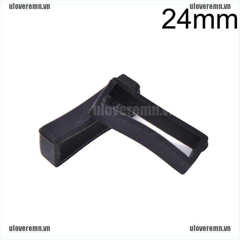 Bộ 2 Dây Cao Su Silicone 14mm-26mm Cho Đồng Hồ Đeo Tay