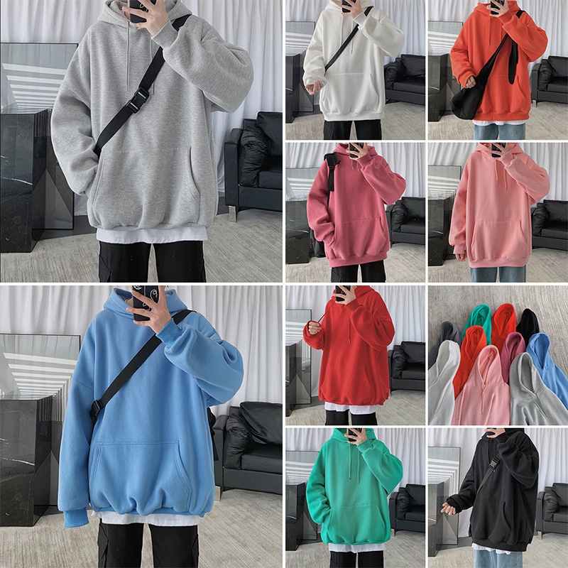Áo khoác hoodie dáng rộng kiểu Hàn Quốc thời trang mùa thu năng động Tf2 | BigBuy360 - bigbuy360.vn