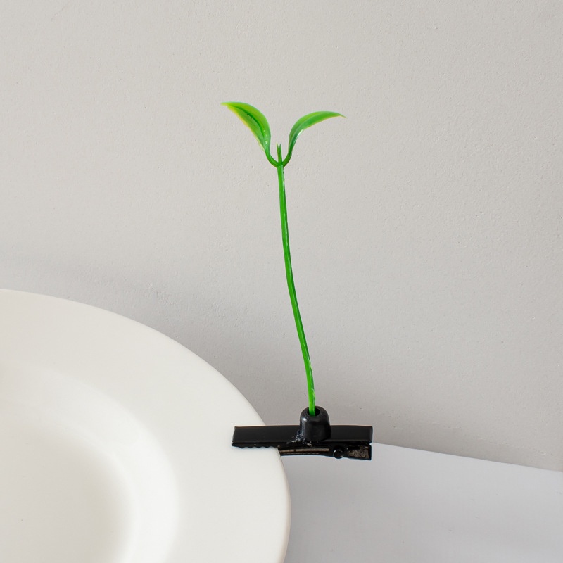 Kẹp tóc mầm cây vui nhộn đáng yêu - 01 Kẹp tóc