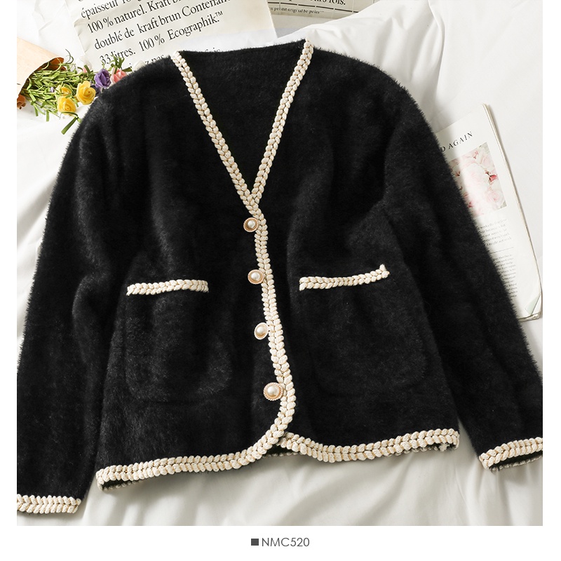 (SẴN) Áo khoác cardigan len lông thỏ phong cách Hàn Quốc (Ảnh feedback ở cuối) | BigBuy360 - bigbuy360.vn