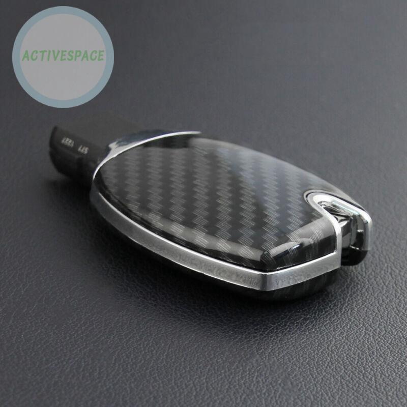Ốp chìa khóa xe hơi carbon chống bụi cho xe Mercedes W205 W212 X253 W166 X204 X166