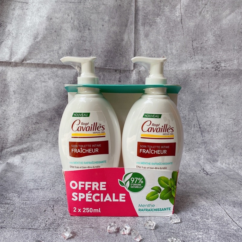 Dung dịch vệ sinh phụ nữ Roge Cavailles nội địa Pháp-250ml