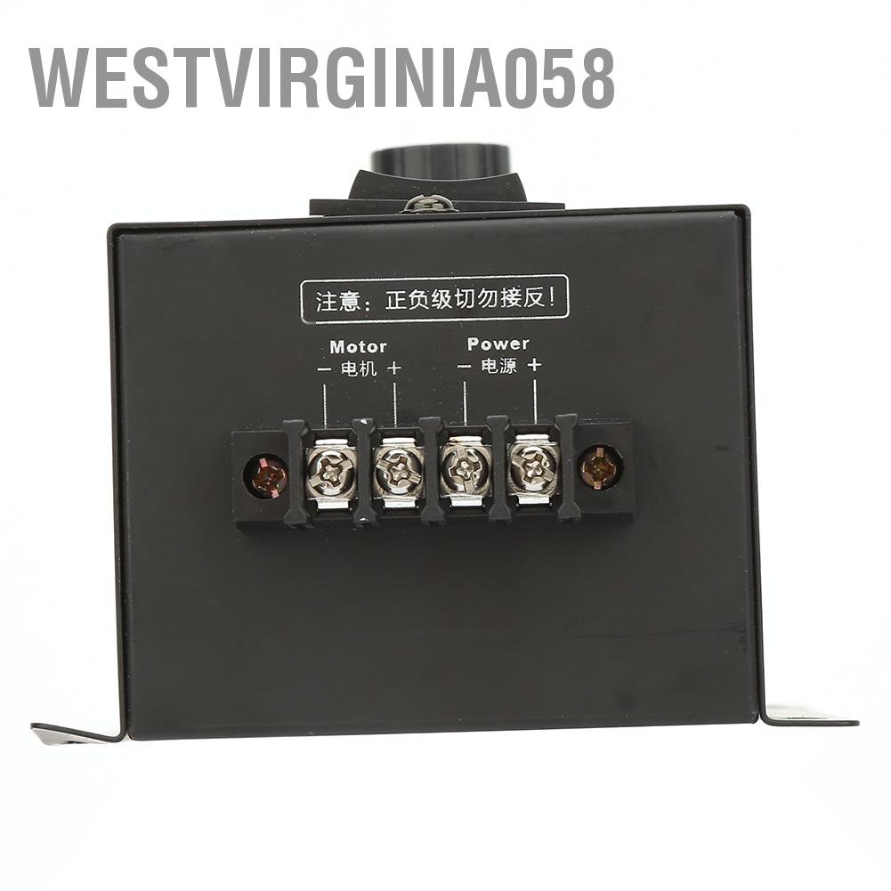 Westvirginia058 DC 12V~48V 40A Brush Motor Governor Speed Control Module Electric Controller