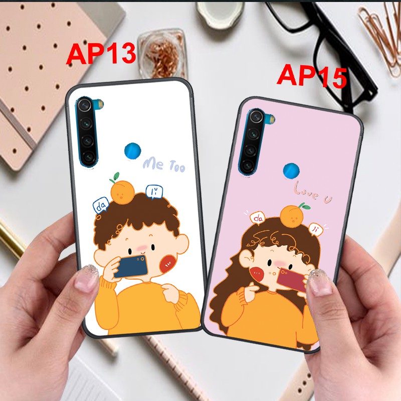 [FREESHIP]Ốp điện thoại Realme 5 -Realme 5 pro - Realme 5i- Realme C3 in hình cậu pé- cô pé đáng yêu dễ thương