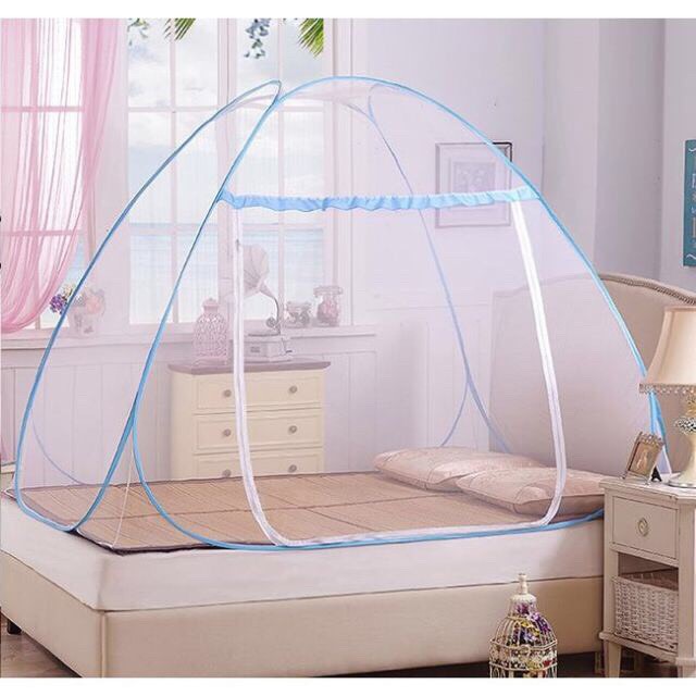 Màn Chụp Tự Bung Người Lớn 1m6 x2m,1m8 x 2m ,2m x 2mCó Thể Gấp Gọn dễ dàng sử dụng