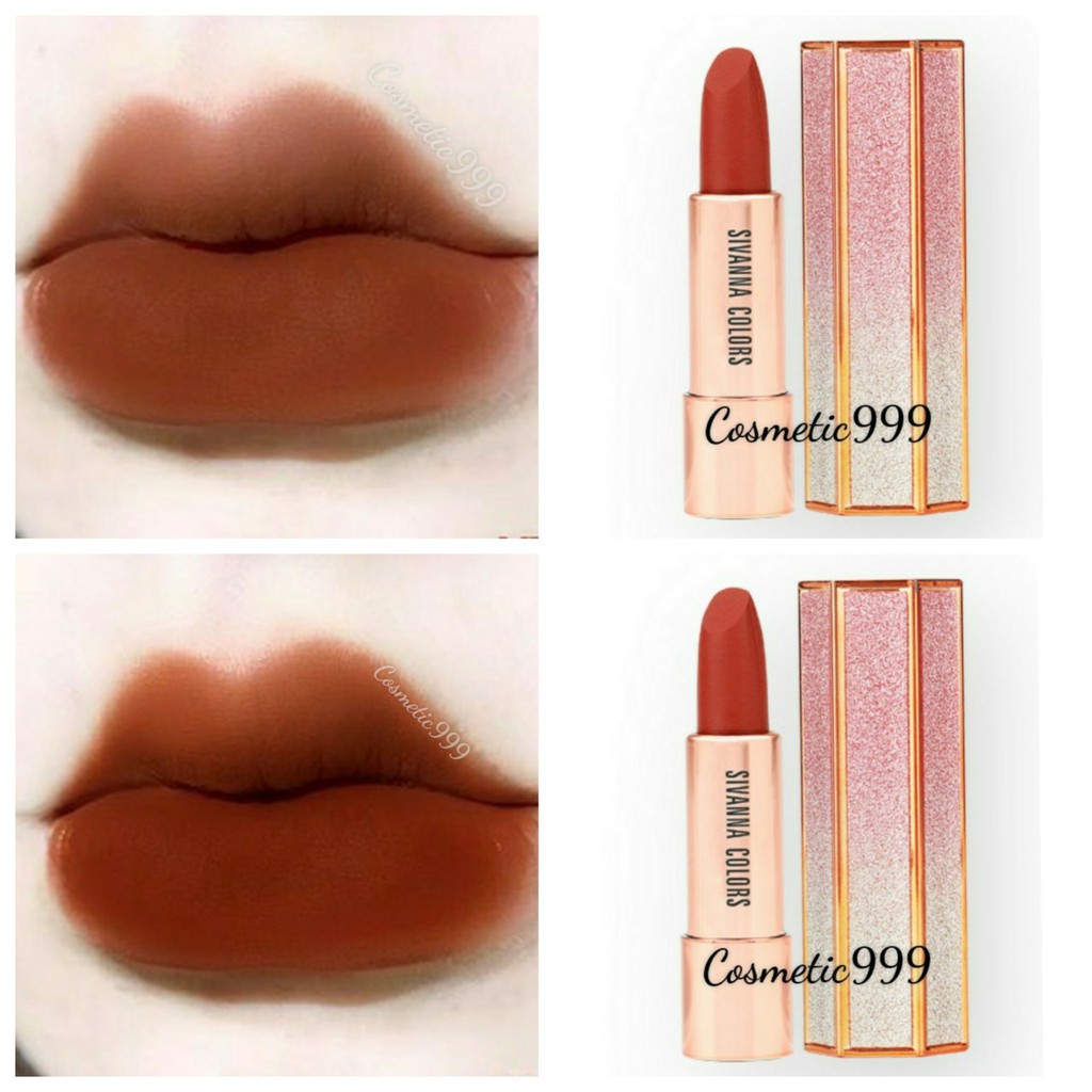 (Auth100%)SON SIVANA COLORS DIAMOND VELVET MATTE LIPSTICK  -cosmetic999 | BigBuy360 - bigbuy360.vn