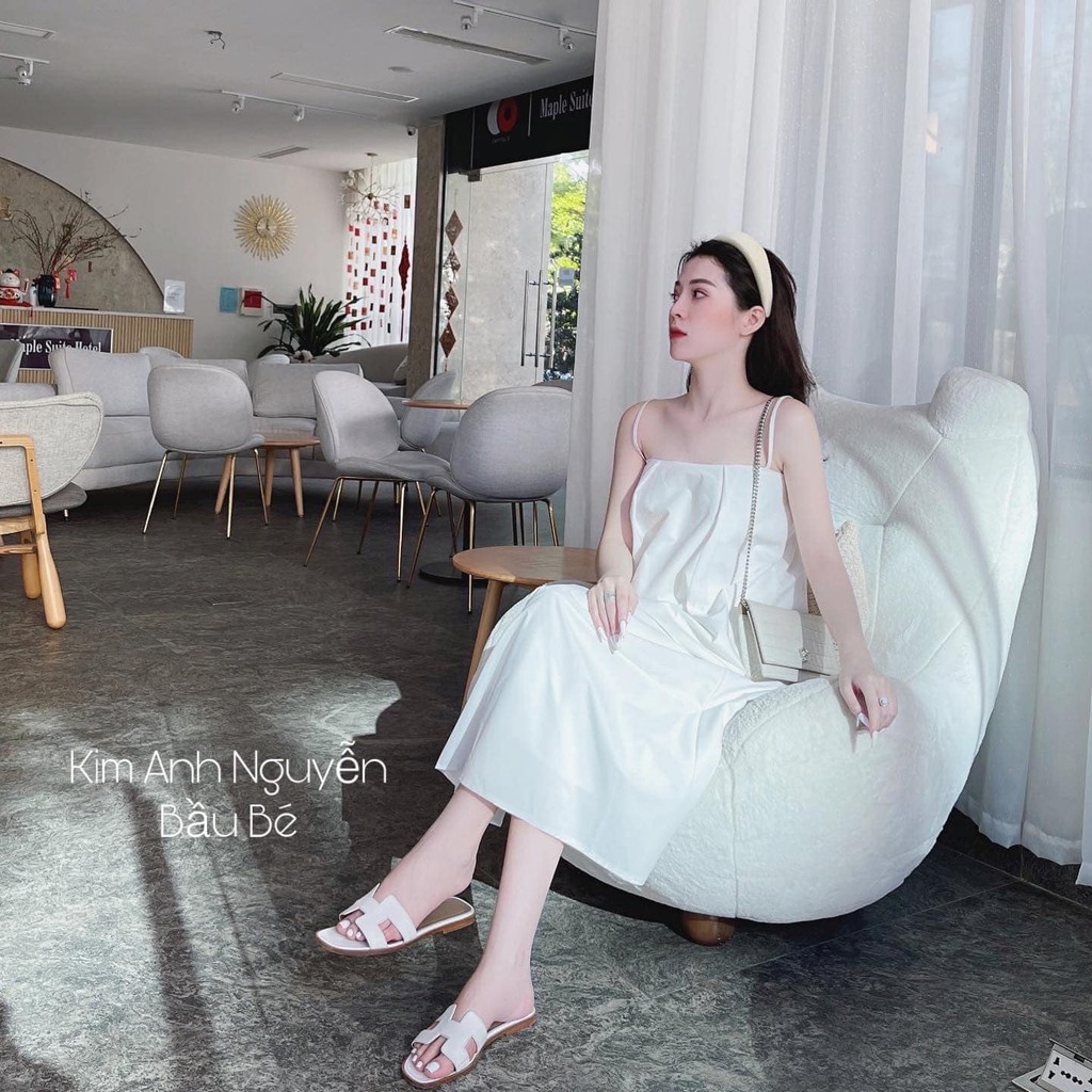 Sét áo 2 dây+ chân váy suông xinh ( kèm ảnh thật,video)