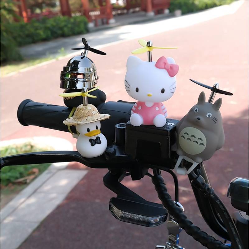 Phụ Kiện Trang Trí Xe Mô Tô / Xe Hơi Hình Chú Vịt Vàng Đội Mũ Bảo Hiểm / Xe Đạp Điện / Xe Máy / Xe Hơi Thời Trang jdrQ