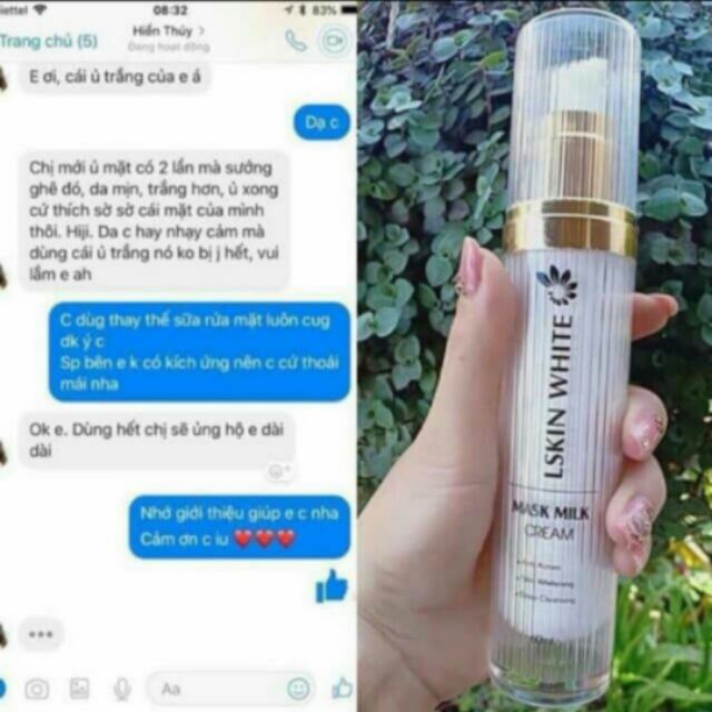 Bộ Đôi Ủ Kén Tắm LSKIN và Kem Face Milk | BigBuy360 - bigbuy360.vn