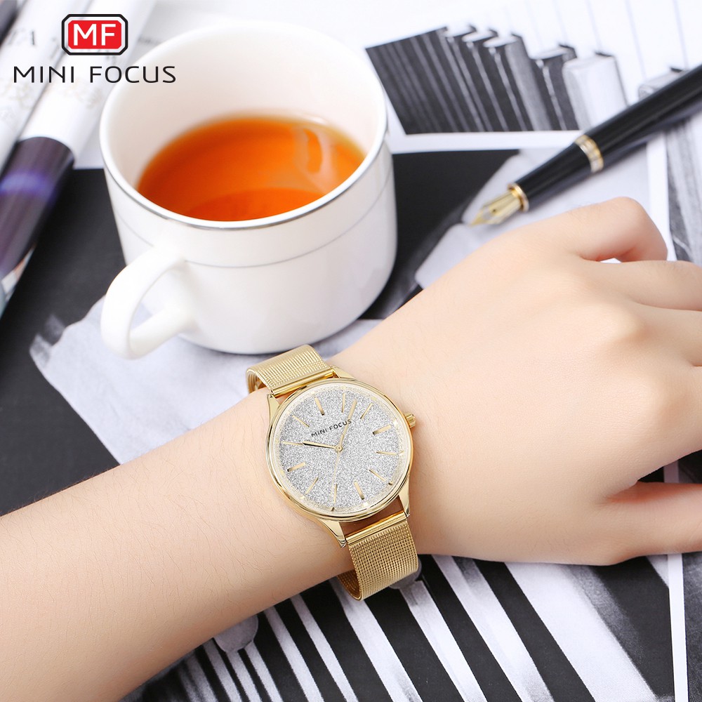 Đồng hồ nữ MINI FOCUS MF044 dây thép lụa bầu trời lấp lánh sang chảnh | BigBuy360 - bigbuy360.vn