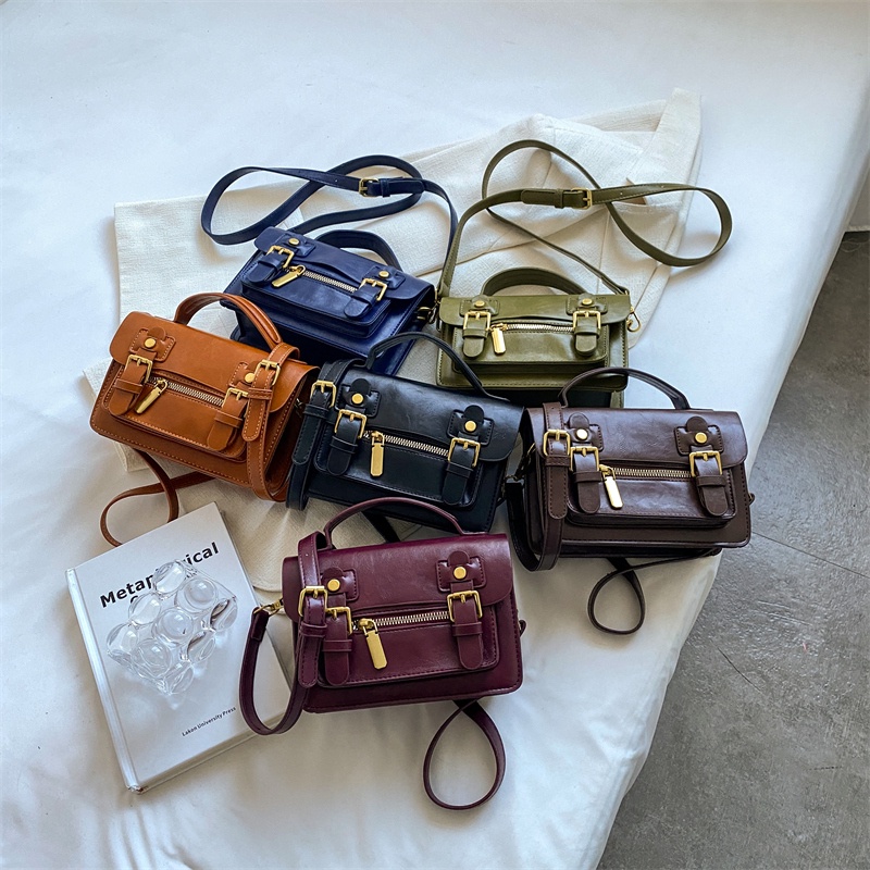 Túi Đeo Chéo Hình Vuông Cỡ Lớn Phong Cách Thời Trang