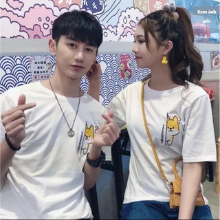 Áo đôi - áo cặp nam nữ màu đen cá tính, giá 2 áo