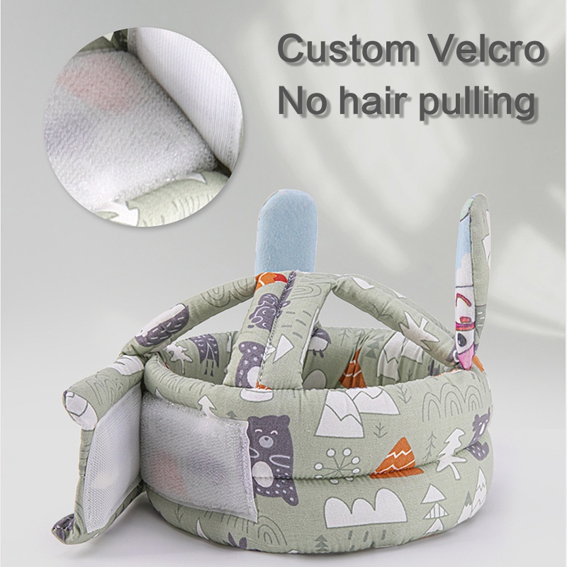 Mũ bảo hiểm bảo vệ đầu cho bé tập đi với rất nhiều hoạ tiết đáng yêu