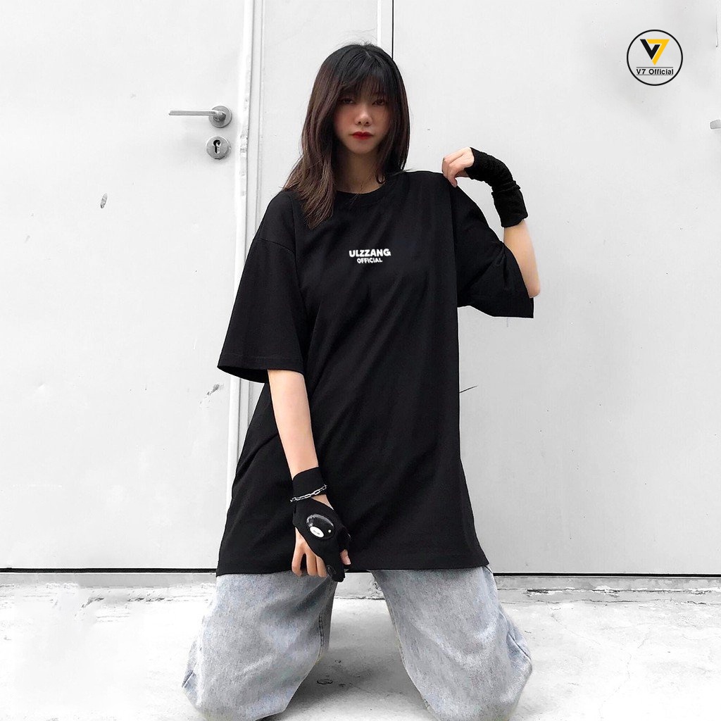 Áo thun unisex ULZZ ulzzang basic Áo Thun Tay lỡ nam nữ, áo phông unisex from rộng Oversize  ( V44 )