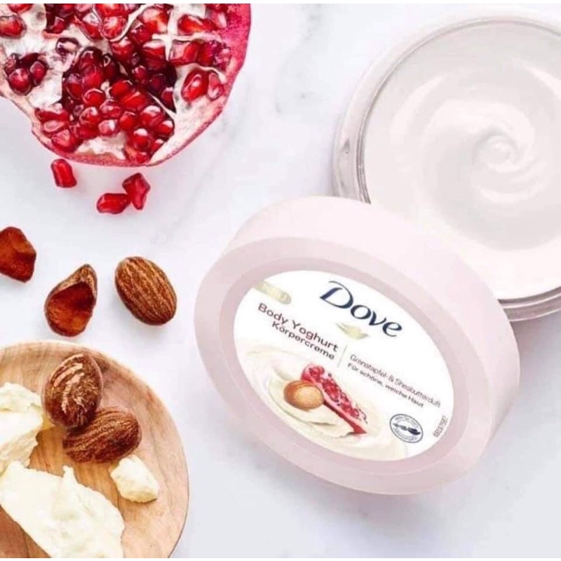 Kem dưỡng thể Dove Silky Nourishing Body Cream giữ ẩm làm trắng da toàn thân lâu trôi 300ml