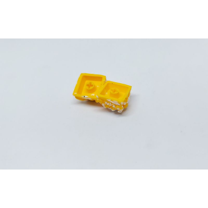 Keycap Shishi clone tone trắng vàng trang trí bàn phím cơ gaming