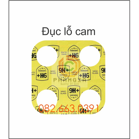 Cường lực camera Realme C15 / Realme C25/ Realme C25Y siêu bền, 3 lớp, bảo vệ camera