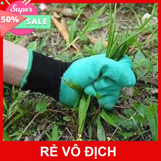 [Hot]-GĂNG TAY LÀM VƯỜN CHUYÊN DỤNG (BỚI ĐÂT, NHỔ CỎ, TRỒNG CÂY)