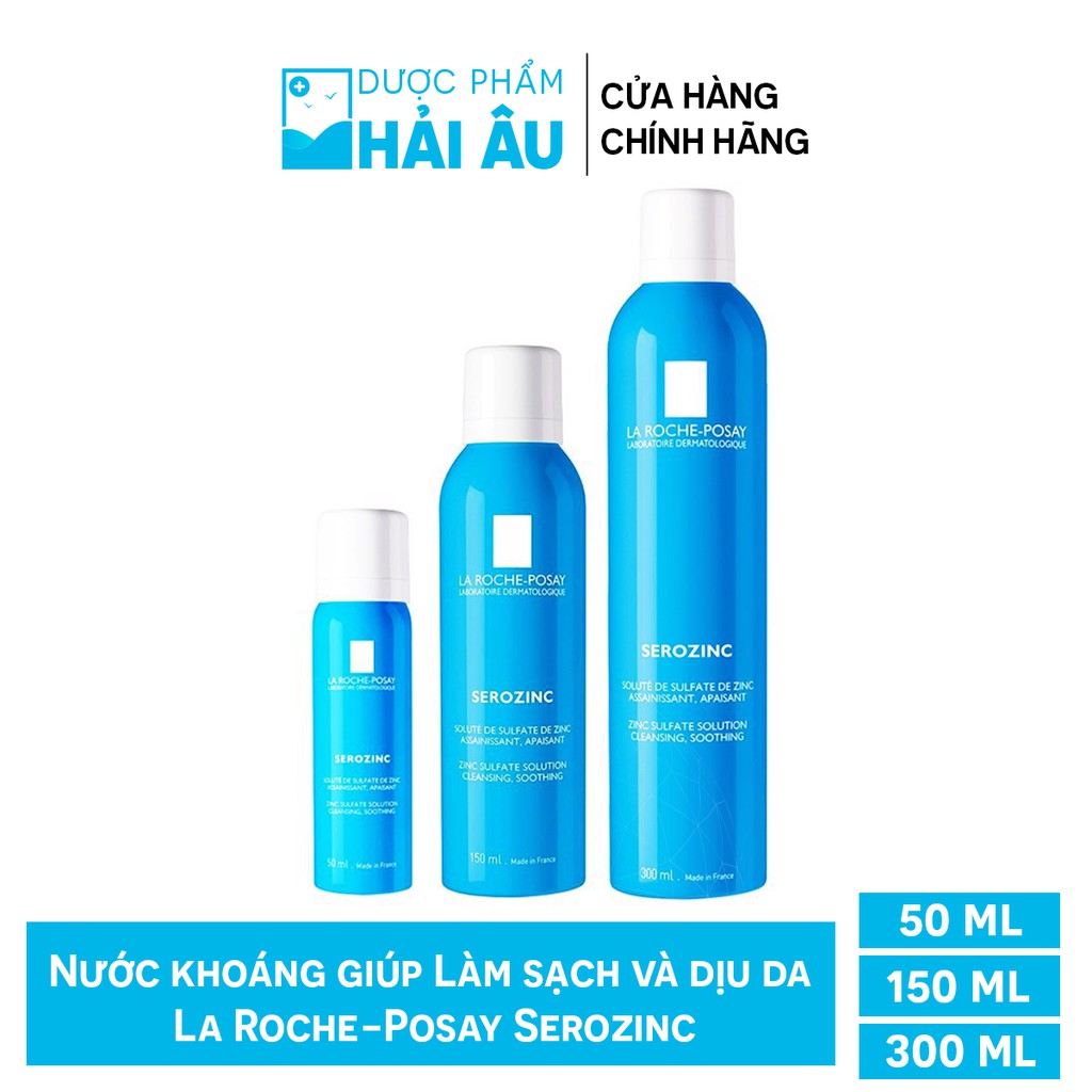 ✅(CHÍNH HÃNG) Nước Khoáng Giúp Làm Sạch Và Dịu Da La Roche-Posay Serozinc 50ml 150ml 300ml | WebRaoVat - webraovat.net.vn