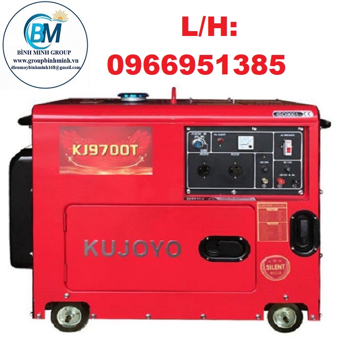 Máy Phát Điện Chạy Dầu 6Kw Kujoyo KJ9700T
