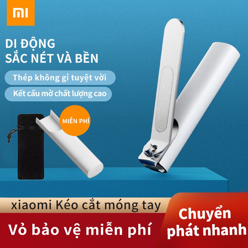 Đồ Cắt Móng Tay Móng Chân Xiaomi Mijia Bằng Thép Không Gỉ MJZJD001QW